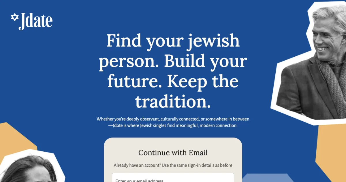 JDate-Homepage – Screenshot 2026