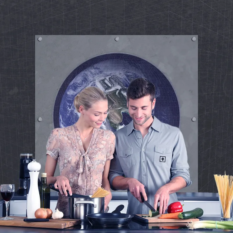 Veganes Paar beim Date